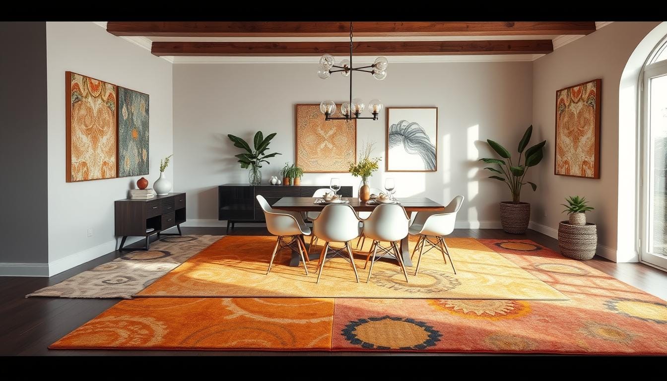 dining area rugs ideas
