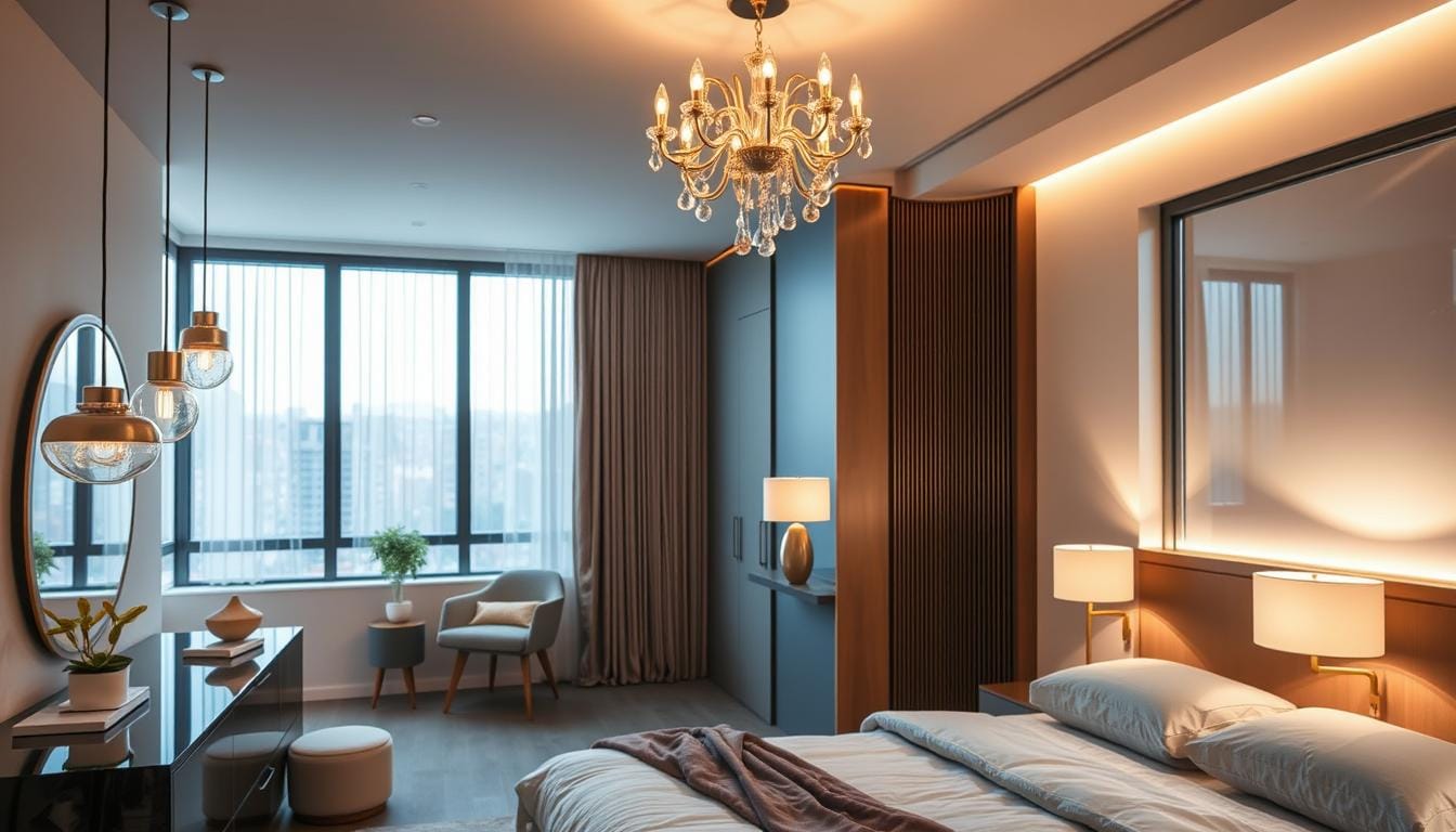 modern bedroom lighting fixtures