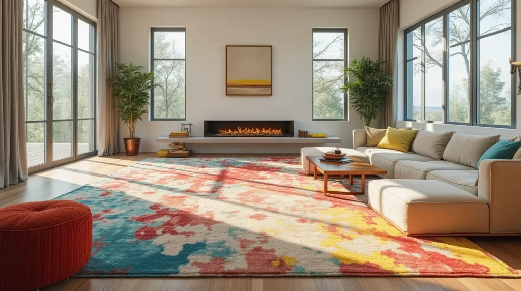 Choosing the Perfect Bright Coloured Rug Bright Coloured Rug
