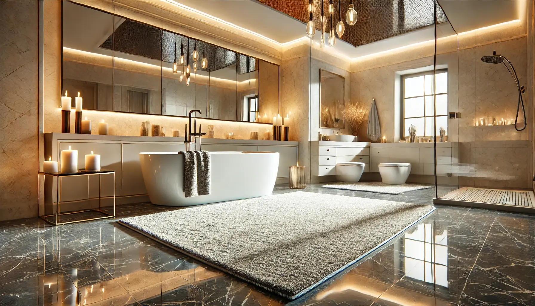 Extra Large Washable Bathroom Rugs