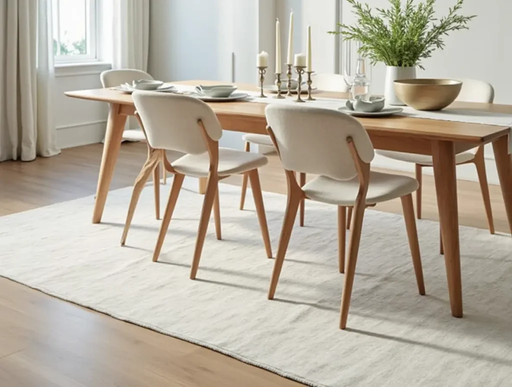 Rugs as Table Runners: A Trendy & Practical Addition Rugs as Table Runners