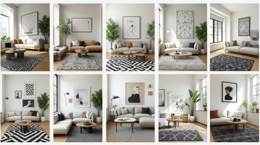 Choosing Black and White Rug : Elevate Your Home Décor Today Choosing Black and White Rug : Elevate Your Home Décor Today